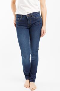 TORLAND Damen vegan Slim Jeans Regular Teresa Dunkel Indigoblau