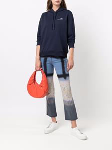 APC Hoodie met logoprint - Blauw