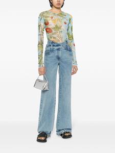 Monse Jeans met wijde pijpen - Blauw
