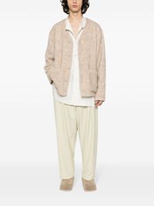 MORDECAI Wollen broek - Beige