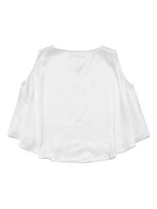mm6maisonmargielakids MM6 Maison Margiela Kids Mouwloze top - Wit