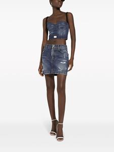 dolce&gabbana Dolce & Gabbana Denim rok - Blauw