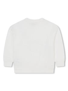 marcjacobskids Marc Jacobs Kids Katoenen sweater met print - Beige