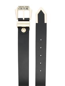 versacejeanscouture Versace Jeans Couture Leren gespriem - Zwart