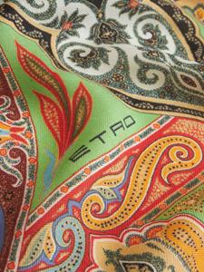 ETRO Sjaal met paisley-print - Groen