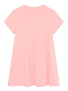 kenzokids Kenzo Kids Jurk met logoprint - Roze
