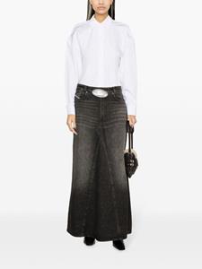 Diesel De-Pago denim maxi-rok - Grijs