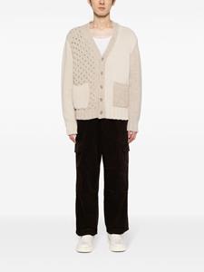 fivecm FIVE CM Ribfluwelen straight broek - Bruin