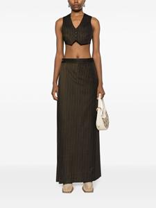 jeanpaulgaultier Jean Paul Gaultier Broek van wolmix - Bruin