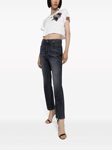 dolce&gabbana Dolce & Gabbana Mid waist boyfriend jeans - Zwart