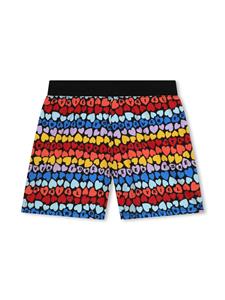 soniarykielenfant SONIA RYKIEL ENFANT Katoenen shorts met logoprint - Rood