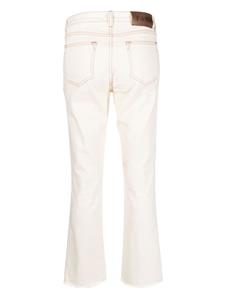 Fay Mid waist kick flare jeans - Beige