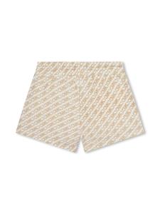 michaelkorskids Michael Kors Kids Shorts met logoprint - Beige