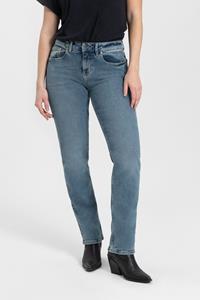Kuyichi Damen vegan Jeans Gerade Sara Vintage Blau
