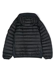 stoneislandjunior Stone Island Junior Gewatteerd jack met patroon - Blauw