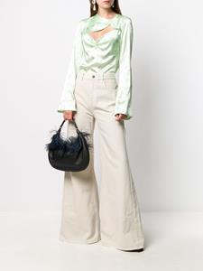 theattico The Attico Mid waist jeans - Wit