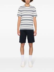 brunellocucinelli Brunello Cucinelli Katoenen mid waist chino shorts - Blauw