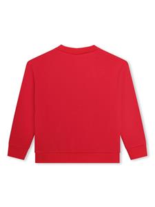 soniarykielenfant SONIA RYKIEL ENFANT Katoenen sweater met logoprint - Rood