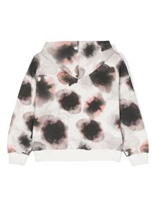 Andorine Hoodie met abstracte print - Beige