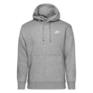 Nike Hoodie NSW Club - Grijs/Zilver/Wit