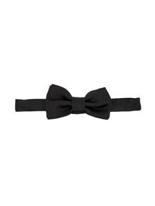 dolce&gabbanakids Dolce & Gabbana Kids classic vlinderstrikje - Zwart