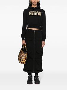 versacejeanscouture Versace Jeans Couture Hoodie met logo - Zwart