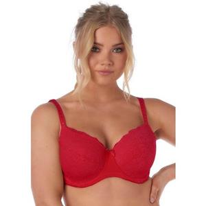 After Eden D-cup & up Beugel-bh LOIS met elegante kantdecoratie