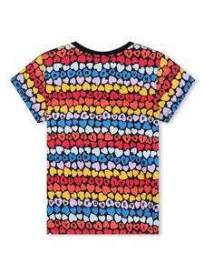 soniarykielenfant SONIA RYKIEL ENFANT Katoenen T-shirt met hartprint - Rood