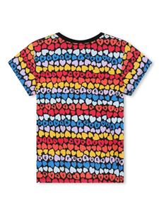 SONIA RYKIEL ENFANT heart-print cotton T-shirt - Rood