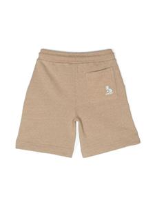 Bonpoint logo-embroidered jersey shorts - Beige