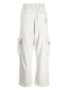 izzue Cargo broek met elastische tailleband - Grijs