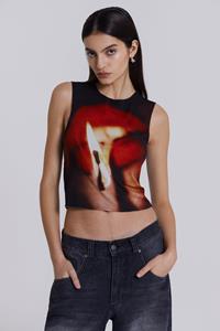 Jaded London Motion Slinky Tank Top