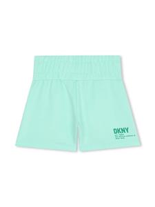 dknykids Dkny Kids Katoenen shorts met logoprint - Groen