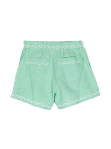 stellamccartneykids Stella McCartney Kids Shorts met borduurwerk - Groen