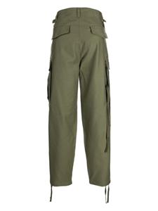 izzue Straight cargo broek - Groen