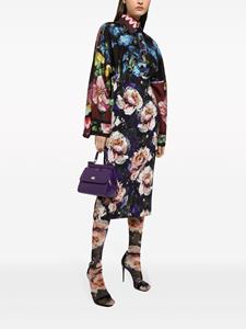 dolce&gabbana Dolce & Gabbana Zijden blouse met bloemenprint - Zwart