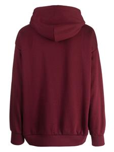 CHOCOOLATE Hoodie van katoenblend met logoprint - Rood