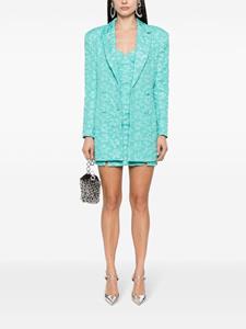 rotatebirgerchristensen ROTATE BIRGER CHRISTENSEN Mini-jurk met sweetheart-hals - Blauw
