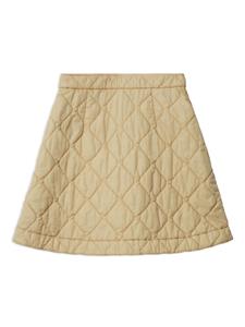 Burberry Gewatteerde mini-rok - Beige