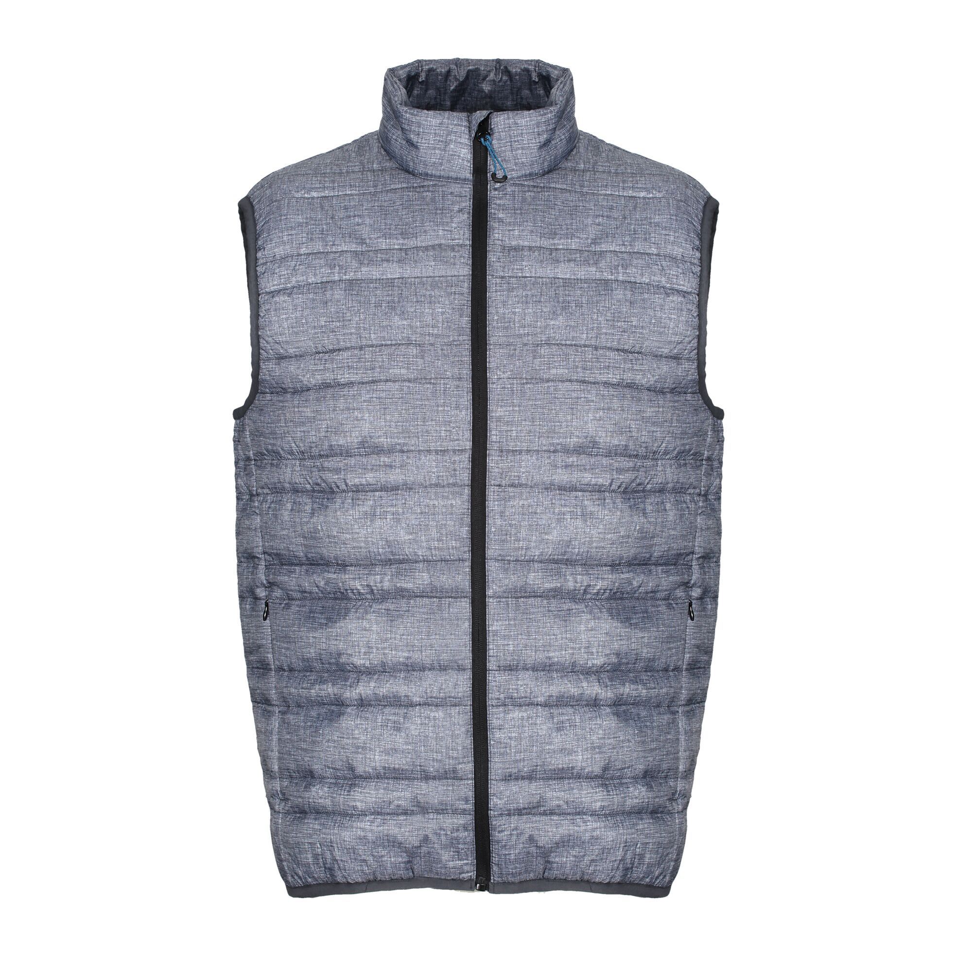 Regatta Herenbrand Down Gewatteerde Bodywarmer (Grijze mergel/zwart)