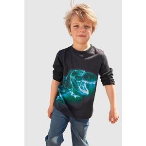 KIDSWORLD Shirt met lange mouwen GREEN DINO Fotoprint