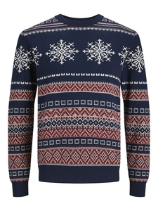 Jack & Jones Sweatshirt JORSNOWBALL KNIT CREW NECK