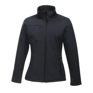 Regatta - Dames Professional Octagon II Waterdichte Softshell Jas (Navy/Zwart)