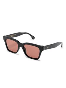 Retrosuperfuture America zonnebril met vierkant montuur - Zwart