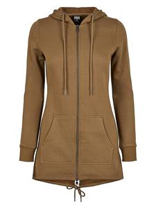 URBAN CLASSICS Sweatjacke "Damen Ladies Sweat Parka", (1 tlg.)