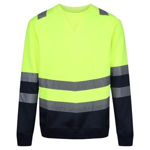 Regatta Heren Pro High-Vis Sweatshirt (Neon geel)