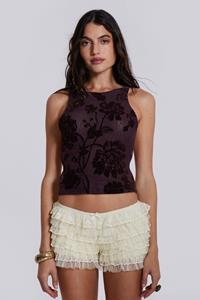 Jaded London Vanilla Rhea Lace Bloomer Shorts