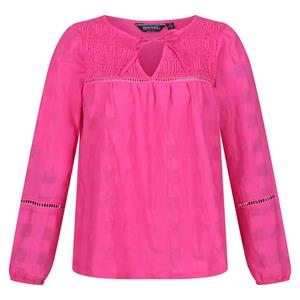 Regatta Dames/dames Calluna Blouse met lange mouwen (Roze Fushion)