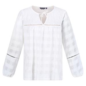 Regatta Dames/dames Calluna Blouse met lange mouwen (Wit)
