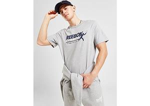 Reebok Tennic Graphic T-Shirt - Grey- Heren
